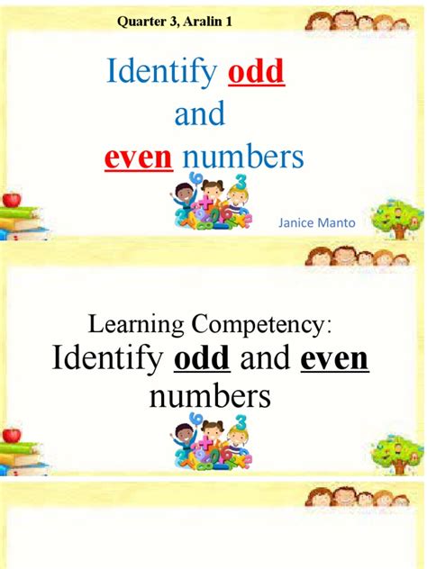 odd and even numbers ppt grade 3|Mathematics 3 GR3 Quarter 3, ODD and EVEN Numbers .